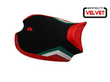 TAPPEZZERIA ITALIA Ducati Panigale V4 (2018+) Velvet Seat Cover "Wels 2" – Accessories in the 2WheelsHero Motorcycle Aftermarket Accessories and Parts Online Shop