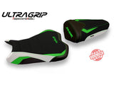 TAPPEZZERIA ITALIA Kawasaki ZX-10R (08/10) Ultragrip Seat Cover "Quito 2 Special Color" – Accessories in the 2WheelsHero Motorcycle Aftermarket Accessories and Parts Online Shop