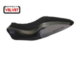 TAPPEZZERIA ITALIA Ducati Monster 821 / 1200 (14/16) Seat Cover "Andorra Velvet" – Accessories in the 2WheelsHero Motorcycle Aftermarket Accessories and Parts Online Shop