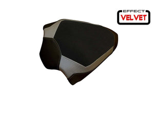 TAPPEZZERIA ITALIA Ducati Panigale V4 (2018+) Velvet Seat Cover "Cancun 1" (passenger) – Accessories in the 2WheelsHero Motorcycle Aftermarket Accessories and Parts Online Shop