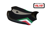 TAPPEZZERIA ITALIA Ducati Panigale V4 (2018+) Velvet Seat Cover "Nelson" – Accessories in the 2WheelsHero Motorcycle Aftermarket Accessories and Parts Online Shop