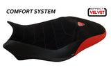 TAPPEZZERIA ITALIA Ducati Monster 1200 (17/21) Comfort Seat Cover "Ovada 3 Velvet" – Accessories in the 2WheelsHero Motorcycle Aftermarket Accessories and Parts Online Shop