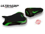 TAPPEZZERIA ITALIA Kawasaki ZX-6R (13/18) Ultragrip Seat Cover "Pune Special Color" – Accessories in the 2WheelsHero Motorcycle Aftermarket Accessories and Parts Online Shop