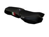 TAPPEZZERIA ITALIA BMW R1200GS Adventure (13/18) Seat Cover "Bologna Carbon Color Tricolore" – Accessories in the 2WheelsHero Motorcycle Aftermarket Accessories and Parts Online Shop