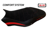 TAPPEZZERIA ITALIA Ducati Monster 797 Comfort Seat Cover "Ovada 2 Velvet" – Accessories in the 2WheelsHero Motorcycle Aftermarket Accessories and Parts Online Shop