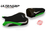 TAPPEZZERIA ITALIA Kawasaki ZX-6R (09/12) Ultragrip Seat Cover "Cracovia Special Color 2" – Accessories in the 2WheelsHero Motorcycle Aftermarket Accessories and Parts Online Shop