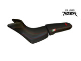 TAPPEZZERIA ITALIA Triumph Tiger 800/XC (10/20) Seat Cover "Padova Total Black Trico" – Accessories in the 2WheelsHero Motorcycle Aftermarket Accessories and Parts Online Shop