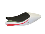 TAPPEZZERIA ITALIA Ducati Monster 696 / 796 / 1100 (08/13) Seat Cover "Tricolat" – Accessories in the 2WheelsHero Motorcycle Aftermarket Accessories and Parts Online Shop