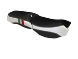 TAPPEZZERIA ITALIA BMW R1200GS Adventure (13/18) Seat Cover "Bologna Carbon Color Tricolore" – Accessories in the 2WheelsHero Motorcycle Aftermarket Accessories and Parts Online Shop