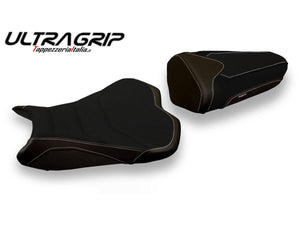 TAPPEZZERIA ITALIA Kawasaki ZX-10R (08/10) Ultragrip Seat Cover "Quito Total Black" – Accessories in the 2WheelsHero Motorcycle Aftermarket Accessories and Parts Online Shop