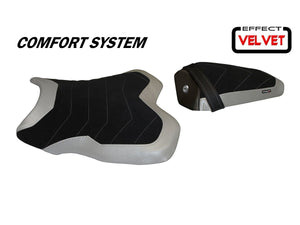 TAPPEZZERIA ITALIA Yamaha YZF-R1 (2015+) Comfort Seat Cover "Cordova 1 Velvet" – Accessories in the 2WheelsHero Motorcycle Aftermarket Accessories and Parts Online Shop