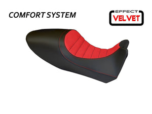 TAPPEZZERIA ITALIA Ducati Diavel (10/13) Comfort Seat Cover "Arezzo Velvet Limited Edition" – Accessories in the 2WheelsHero Motorcycle Aftermarket Accessories and Parts Online Shop