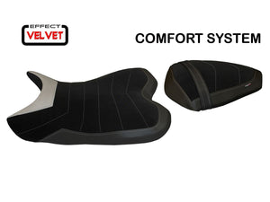 TAPPEZZERIA ITALIA Yamaha YZF-R1 (09/14) Comfort Seat Cover "Cardiff 2 Velvet" – Accessories in the 2WheelsHero Motorcycle Aftermarket Accessories and Parts Online Shop