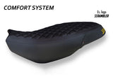 TAPPEZZERIA ITALIA Ducati Scrambler (15/22) Comfort Seat Cover "Vintage" – Accessories in the 2WheelsHero Motorcycle Aftermarket Accessories and Parts Online Shop