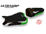 TAPPEZZERIA ITALIA Kawasaki ZX-6R (13/18) Ultragrip Seat Cover "Pune Special Color" – Accessories in the 2WheelsHero Motorcycle Aftermarket Accessories and Parts Online Shop