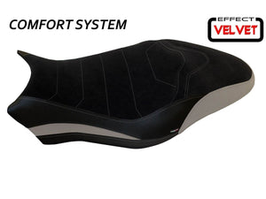 TAPPEZZERIA ITALIA Ducati Monster 821 (18/20) Comfort Seat Cover "Ovada 1 Velvet" – Accessories in the 2WheelsHero Motorcycle Aftermarket Accessories and Parts Online Shop