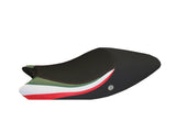 TAPPEZZERIA ITALIA Ducati Monster 696 / 796 / 1100 (08/13) Seat Cover "Tricolat" – Accessories in the 2WheelsHero Motorcycle Aftermarket Accessories and Parts Online Shop