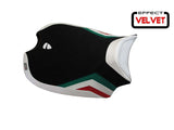 TAPPEZZERIA ITALIA Ducati Panigale V4 (2018+) Velvet Seat Cover "Wels 2" – Accessories in the 2WheelsHero Motorcycle Aftermarket Accessories and Parts Online Shop