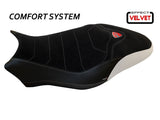 TAPPEZZERIA ITALIA Ducati Monster 1200 (17/21) Comfort Seat Cover "Ovada 3 Velvet" – Accessories in the 2WheelsHero Motorcycle Aftermarket Accessories and Parts Online Shop