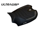 TAPPEZZERIA ITALIA Ducati Panigale V4 (2018+) Ultragrip Seat Cover "Real 1" – Accessories in the 2WheelsHero Motorcycle Aftermarket Accessories and Parts Online Shop