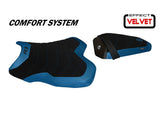 TAPPEZZERIA ITALIA Yamaha YZF-R1 (2015+) Comfort Seat Cover "Cordova 1 Velvet" – Accessories in the 2WheelsHero Motorcycle Aftermarket Accessories and Parts Online Shop