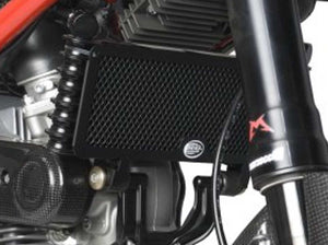 OCG0007 - R&G RACING Ducati Hypermotard 1100 Evo (10/12) Oil Cooler Guard – Accessories in the 2WheelsHero Motorcycle Aftermarket Accessories and Parts Online Shop