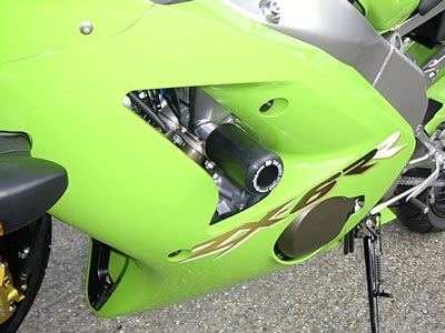 CP0085 - R&G RACING Kawasaki ZX-6R (03/04) Frame Crash Protection Sliders 