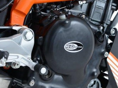 ECC0165 - R&G RACING KTM 390 / 250 Duke / RC 390 Clutch Cover Protection (right side) – Accessories in the 2WheelsHero Motorcycle Aftermarket Accessories and Parts Online Shop