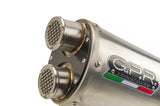 GPR Yamaha Ténéré 700 Slip-on Exhaust "Dual Inox" (EU homologated) – Accessories in the 2WheelsHero Motorcycle Aftermarket Accessories and Parts Online Shop