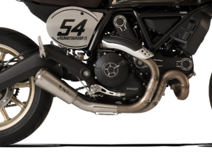 HP CORSE Ducati Scrambler 800 (2015+) Slip-on Exhaust 