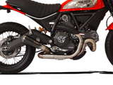 HP CORSE Ducati Scrambler 800 (2015+) Slip-on Exhaust "GP-07 Black" (EU homologated; with wire mesh) – Accessories in the 2WheelsHero Motorcycle Aftermarket Accessories and Parts Online Shop