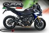 GPR Yamaha Tracer 900 (18/20) Full Exhaust System "Furore Evo 4 Nero" (EU homologated) – Accessories in the 2WheelsHero Motorcycle Aftermarket Accessories and Parts Online Shop