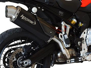 HP CORSE BMW F850GS Slip-on Exhaust "4-Track R Black" (EU homologated) – Accessories in the 2WheelsHero Motorcycle Aftermarket Accessories and Parts Online Shop