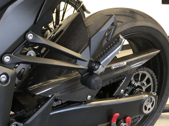 CARBON2RACE Kawasaki Ninja 1000/Z1000SX Carbon Rear Hugger (with chain cover) – Accessories in the 2WheelsHero Motorcycle Aftermarket Accessories and Parts Online Shop