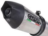 GPR Ducati Monster 797 Slip-on Exhaust "GP Evo 4 Titanium" (EU homologated) – Accessories in the 2WheelsHero Motorcycle Aftermarket Accessories and Parts Online Shop