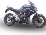 GPR Kawasaki ER-6 (05/11) Slip-on Exhaust "Furore Nero" (EU homologated) – Accessories in the 2WheelsHero Motorcycle Aftermarket Accessories and Parts Online Shop