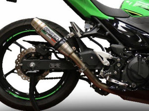 GPR Kawasaki Z400 Full Exhaust System "Deeptone Inox" – Accessories in the 2WheelsHero Motorcycle Aftermarket Accessories and Parts Online Shop