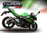 GPR Kawasaki Z400 Full Exhaust System "Deeptone Inox" – Accessories in the 2WheelsHero Motorcycle Aftermarket Accessories and Parts Online Shop