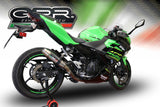 GPR Kawasaki Ninja 400 Full Exhaust System "Deeptone Inox" – Accessories in the 2WheelsHero Motorcycle Aftermarket Accessories and Parts Online Shop