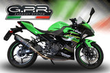 GPR Kawasaki Ninja 400 Slip-on Exhaust "Furore Evo 4 Nero" (EU homologated) – Accessories in the 2WheelsHero Motorcycle Aftermarket Accessories and Parts Online Shop