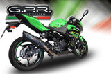 GPR Kawasaki Z400 Slip-on Exhaust "Furore Evo 4 Nero" (EU homologated) – Accessories in the 2WheelsHero Motorcycle Aftermarket Accessories and Parts Online Shop