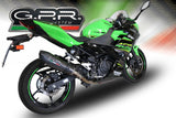 GPR Kawasaki Ninja 400 Slip-on Exhaust "GP Evo 4 Poppy" (EU homologated) – Accessories in the 2WheelsHero Motorcycle Aftermarket Accessories and Parts Online Shop