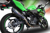 GPR Kawasaki Ninja 400 Slip-on Exhaust "GP Evo 4 Poppy" (EU homologated) – Accessories in the 2WheelsHero Motorcycle Aftermarket Accessories and Parts Online Shop