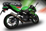 GPR Kawasaki Z400 Full Exhaust System "M3 Inox" – Accessories in the 2WheelsHero Motorcycle Aftermarket Accessories and Parts Online Shop