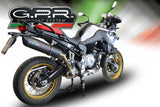 GPR BMW F850GS / Adventure Slip-on Exhaust "Furore Evo 4 Nero" (EU homologated) – Accessories in the 2WheelsHero Motorcycle Aftermarket Accessories and Parts Online Shop