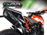 GPR KTM 125 Duke (17/23) Slip-on Exhaust "Furore Nero" – Accessories in the 2WheelsHero Motorcycle Aftermarket Accessories and Parts Online Shop