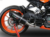 GPR KTM 125 RC (17/21) Slip-on Exhaust "Furore Nero" – Accessories in the 2WheelsHero Motorcycle Aftermarket Accessories and Parts Online Shop