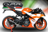 GPR KTM 125 RC (17/21) Slip-on Exhaust "Furore Nero" – Accessories in the 2WheelsHero Motorcycle Aftermarket Accessories and Parts Online Shop