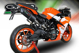 GPR KTM 125 RC (17/21) Slip-on Exhaust "Furore Nero" – Accessories in the 2WheelsHero Motorcycle Aftermarket Accessories and Parts Online Shop