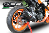 GPR KTM 125 RC (17/21) Slip-on Exhaust "Furore Nero" – Accessories in the 2WheelsHero Motorcycle Aftermarket Accessories and Parts Online Shop